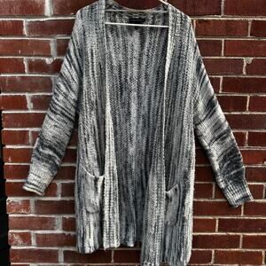 Lane bryant open front knit cardigan